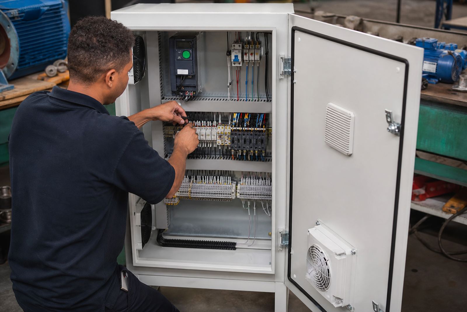 Panel Dust Control