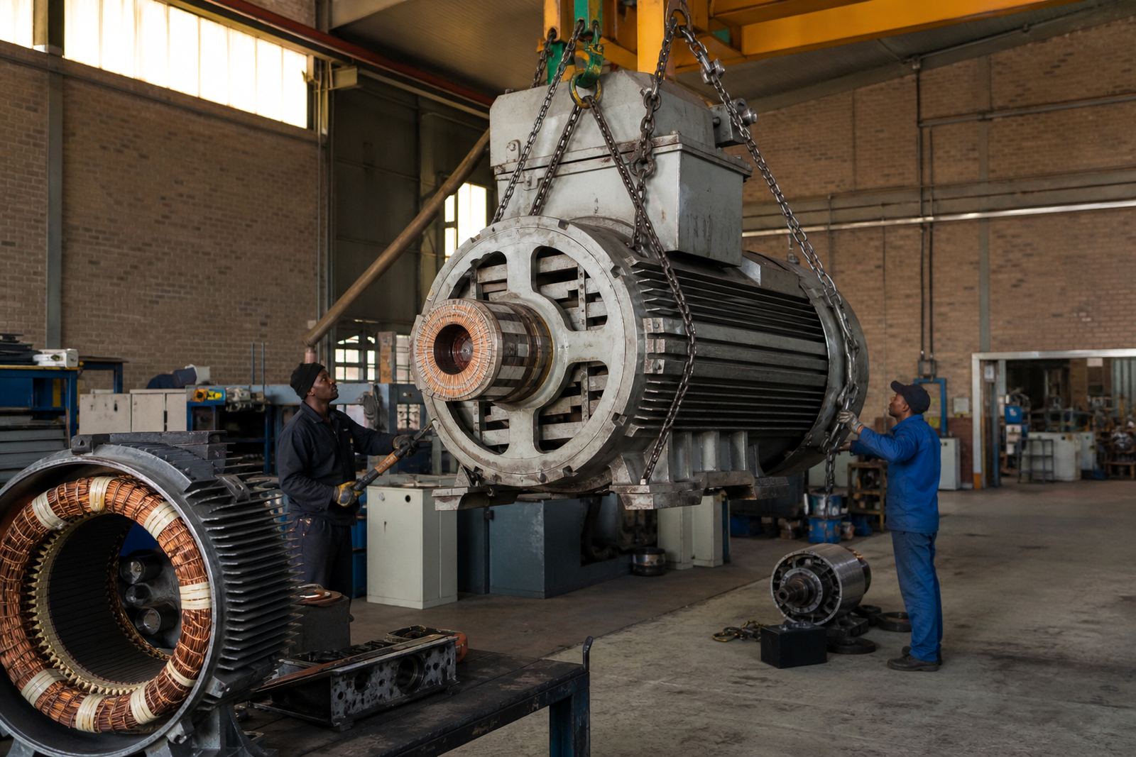 Pretoria Crusher Motor
